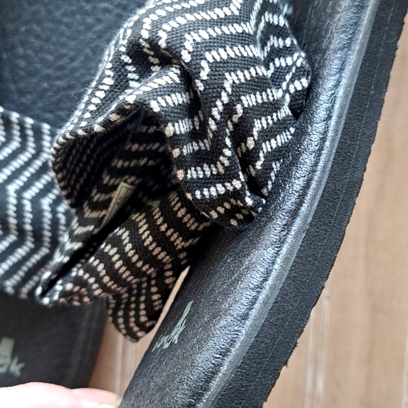 Sanuk Yoga Sling Mat Thong Flat Comfy Causal Everyday Cushioned Insoles Sandals - Picture 9 of 9